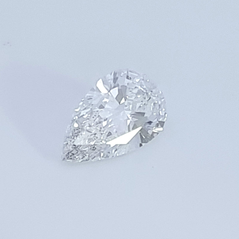 Diamante de Laboratorio Cultivado Corte Pera 0.60qt - E -VS1 - Certificado IGI