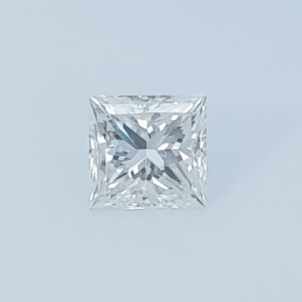 Diamante Natural Corte Princesa 0.51qt - I - VS1 - Certificado GIA
