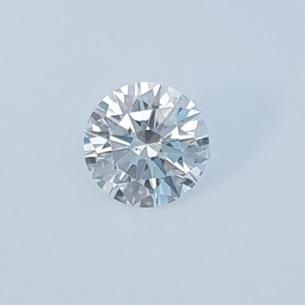Diamante Natural Corte Redondo 0.30qt - G - SI2 - Certificado GIA