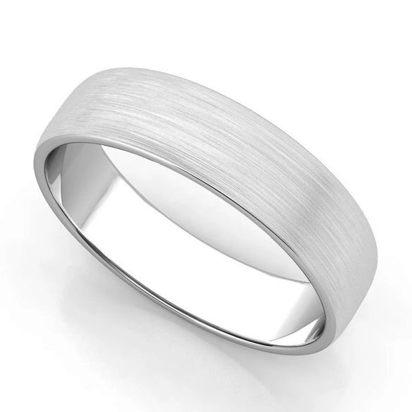 Para Hombre Alianzas Hombre Oro Blanco Anillos Auronia Alianza