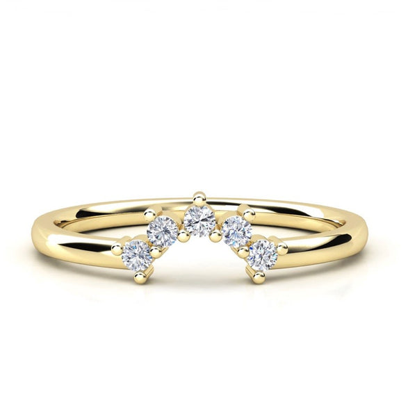 Argolla de Mujer Cronos en Oro Amarillo de 18k – Tu Diamante
