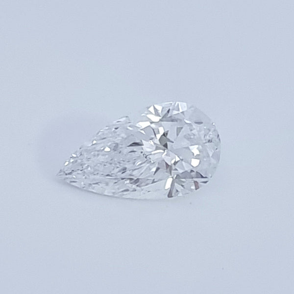 Diamante de Laboratorio Cultivado Corte Pera 0.50qt - E -VS2 - Certificado IGI