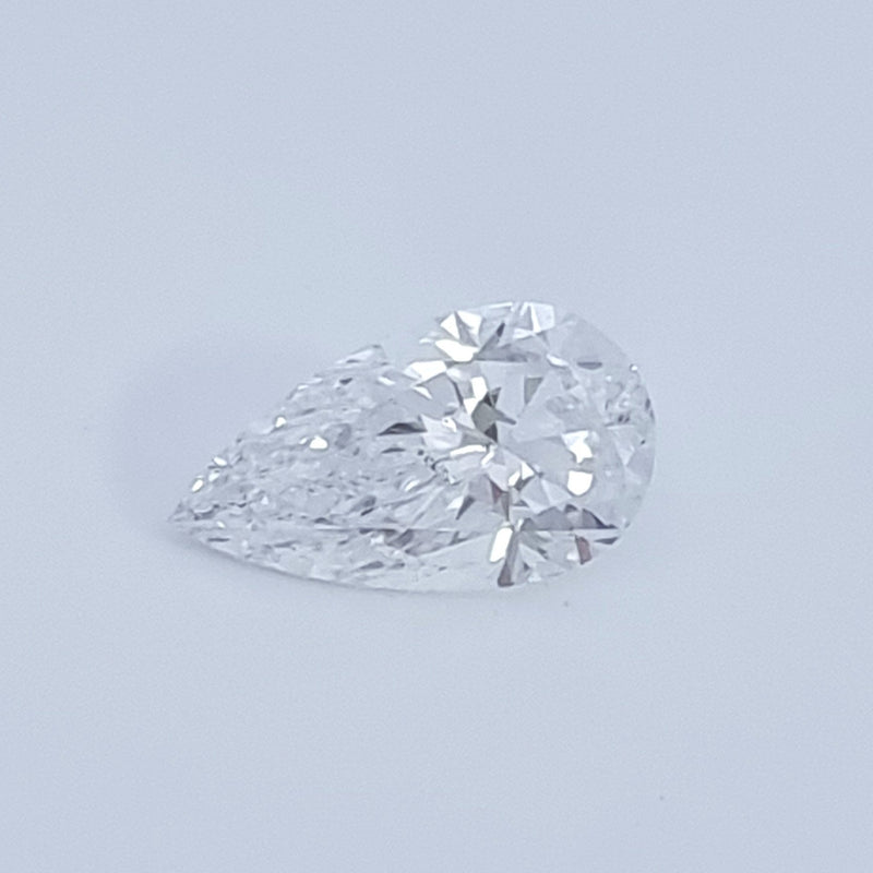 Diamante de Laboratorio Cultivado Corte Pera 0.50qt - E -VS2 - Certificado IGI