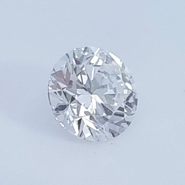 Diamante Eco-Friendly Cultivado Corte Redondo Ct 0.60 - E - VVS2 - VG - Certificado IGI