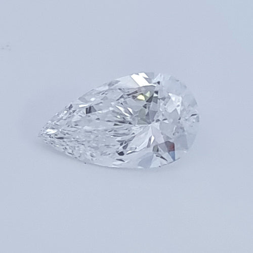 Diamante de Laboratorio Cultivado Corte Pera 0.70qt - D - VVS2 - Certificado IGI