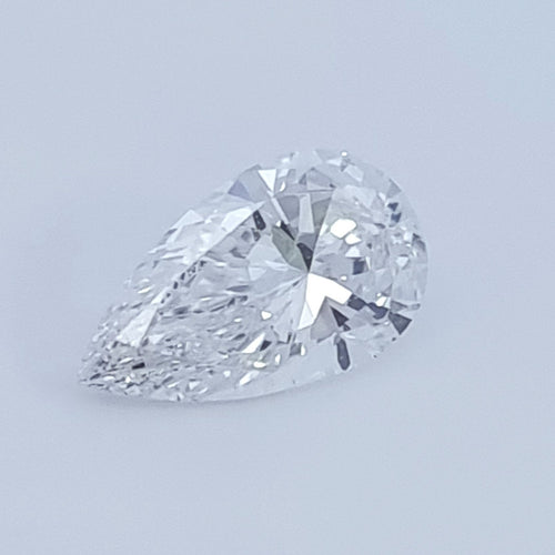 Diamante de Laboratorio Cultivado Corte Pera 0.70qt - D - VVS2 - Certificado IGI
