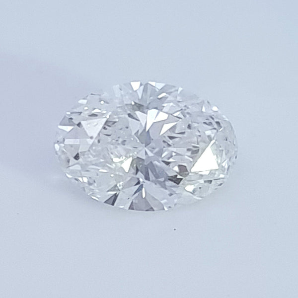 Diamante de Laboratorio Cultivado Corte Ovalado 0.80qt - D - VVS1 - Certificado IGI