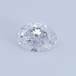 Diamante de Laboratorio Cultivado Corte Ovalado 0.80qt - D - VS1 - Certificado IGI