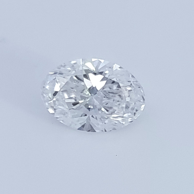 Diamante de Laboratorio Cultivado Corte Ovalado 0.80qt - D - VS1 - Certificado IGI