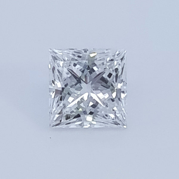 Diamante de Laboratorio Cultivado Corte Princesa 0.80qt - E - VS1 - Certificado IGI