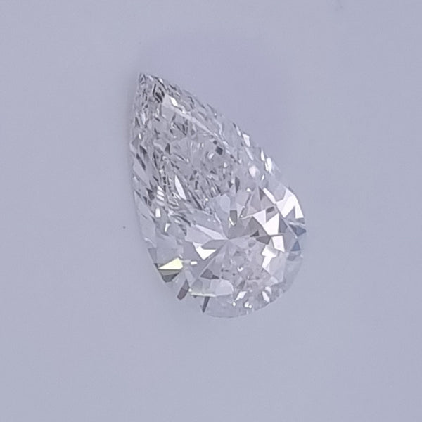 Diamante de Laboratorio Cultivado Corte Pera 0.94qt - E -VS1 - Certificado IGI
