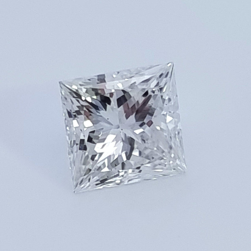 Diamante de Laboratorio Cultivado Corte Princesa 1.00qt - F  - VVS2 - Certificado IGI