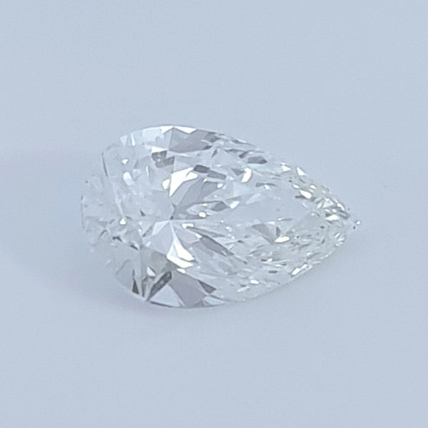 Diamante de Laboratorio Cultivado Corte Pera 1.20qt - E -VVS2 - Certificado IGI