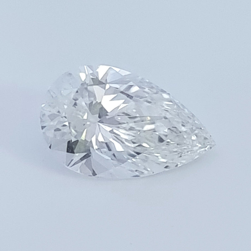 Diamante de Laboratorio Cultivado Corte Pera 1.20qt - E -VVS2 - Certificado IGI