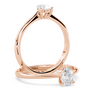 Montura Para Anillo de Compromiso Solitario Estilo 