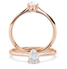Montura Para Anillo de Compromiso Solitario Estilo 