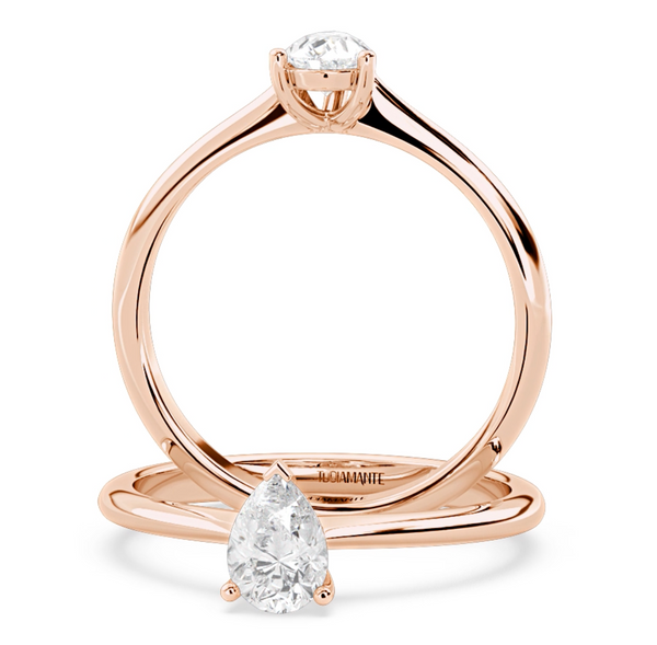 Montura Para Anillo de Compromiso Solitario Estilo 