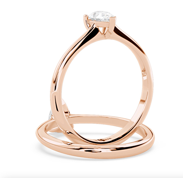 Montura Para Anillo de Compromiso Solitario Estilo 