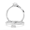 Montura Para Anillo de Compromiso Solitario Estilo 