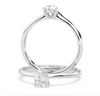 Montura Para Anillo de Compromiso Solitario Estilo 