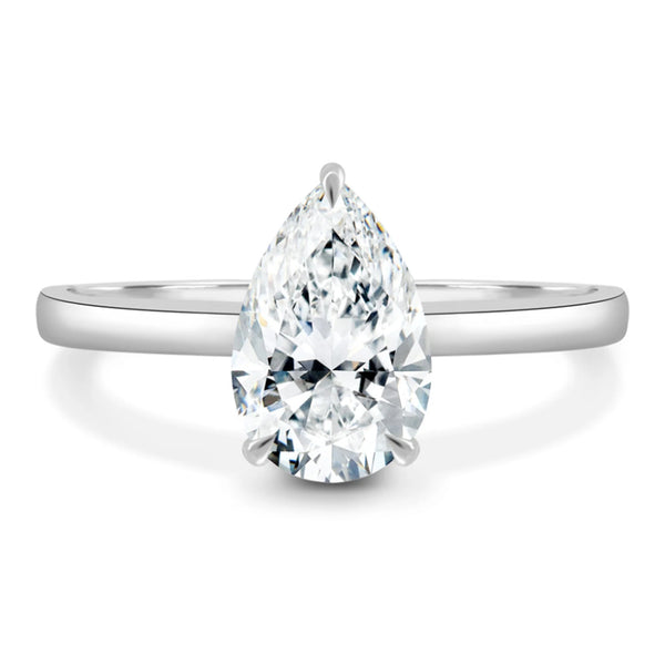 Montura Para Anillo de Compromiso Solitario Estilo 
