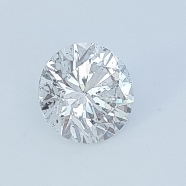 Diamante Natural Corte Redondo 0.81 - F - I1 - Certificado GIA