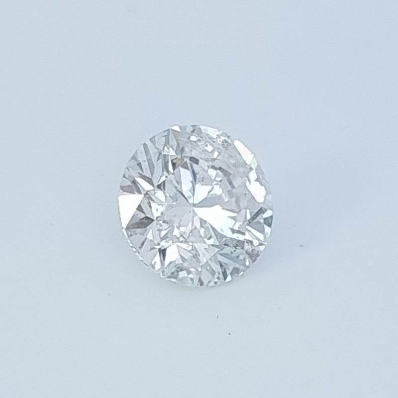 Diamante Natural Corte Redondo Ct 0.71 - G - I2 - VG - Certificado GIA