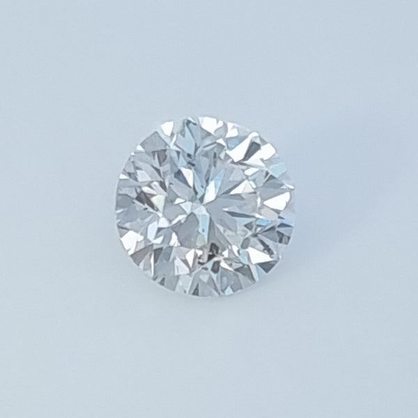 Diamante Natural Corte Redondo Ct 0.50 - F - SI2 - VG - Certificado GIA