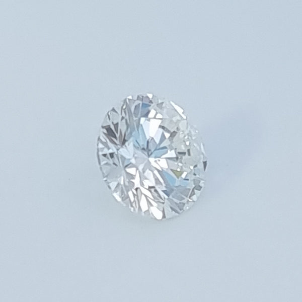 Diamante de Laboratorio Cultivado Corte Redondo 0.40qt - F - VVS2 - Certificado por Gemólogo