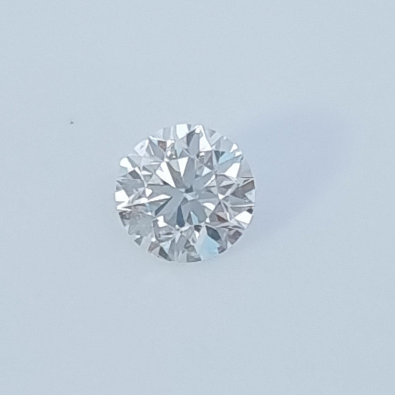 Diamante Natural Corte Redondo 0.36qt - H - SI2 - Certificado GIA
