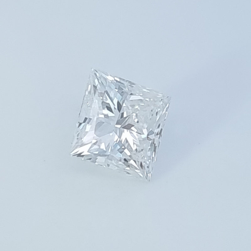 Diamante de Laboratorio Cultivado Corte Princesa Ct 0.30 - F - VVS2 - Certificado por Gemólogo