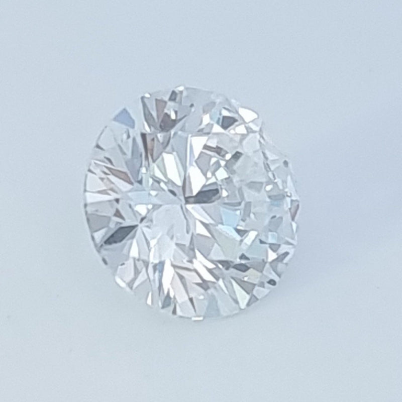 Diamante Cultivado Eco-Friendly Corte Redondo Ct 0.75 - E - SI2 - EX - Certificado IGI