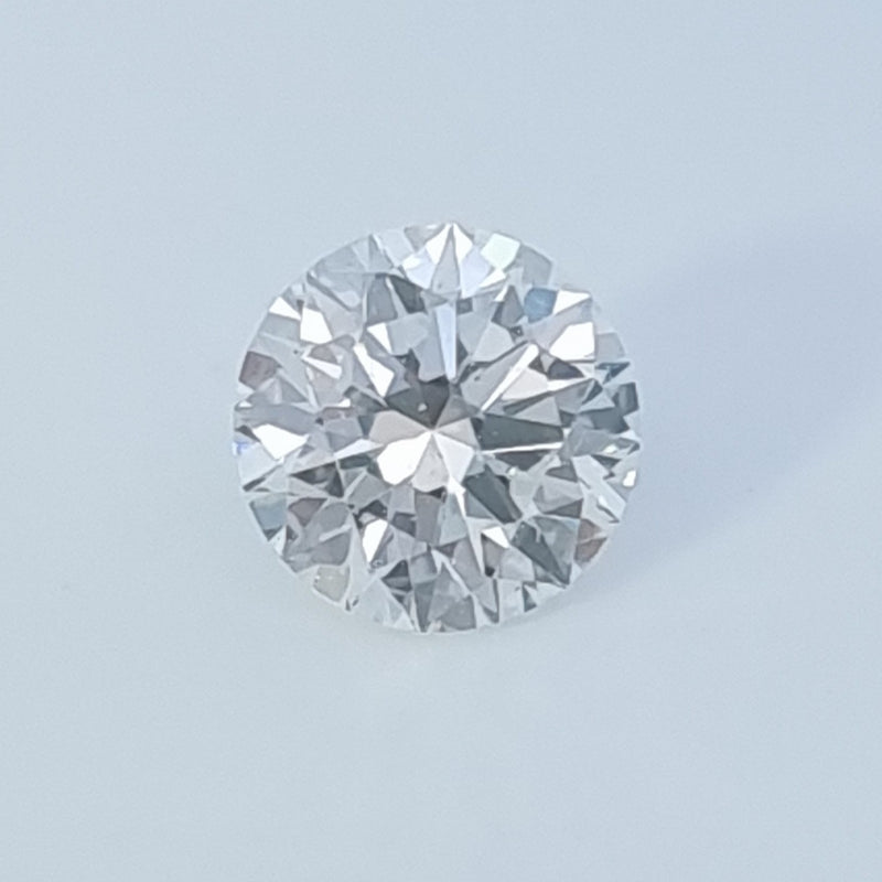Diamante Natural Corte Redondo 0.30qt - F - SI1 - Certificado GIA