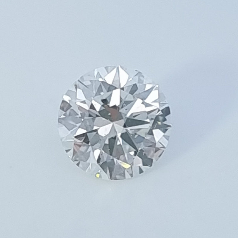 Diamante Natural Corte Redondo 0.60qt - F - SI1 - Certificado GIA