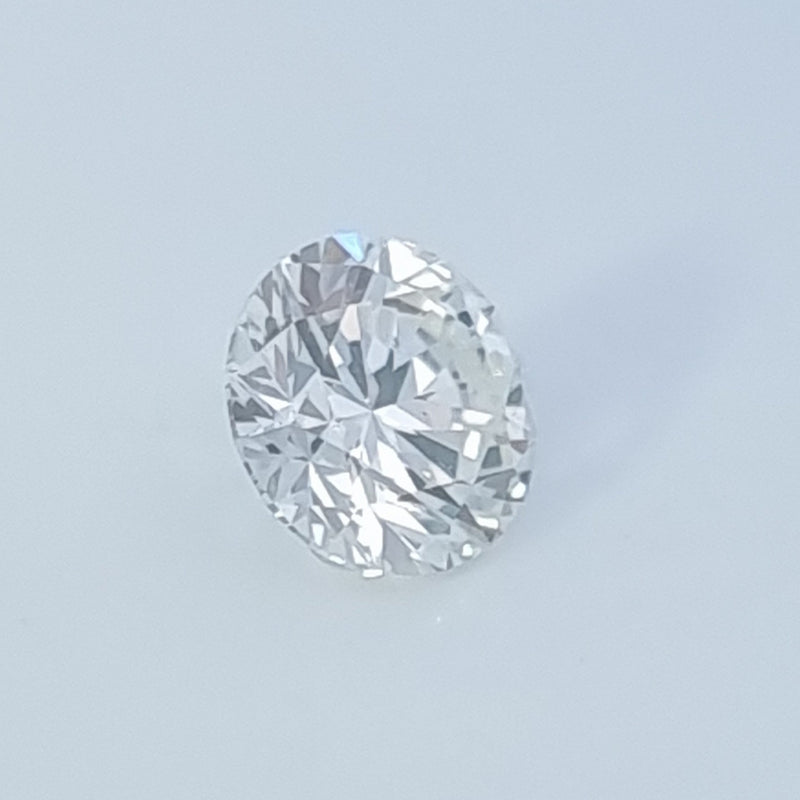 Diamante Natural Corte Redondo 0.30qt - F - SI1 - Certificado GIA