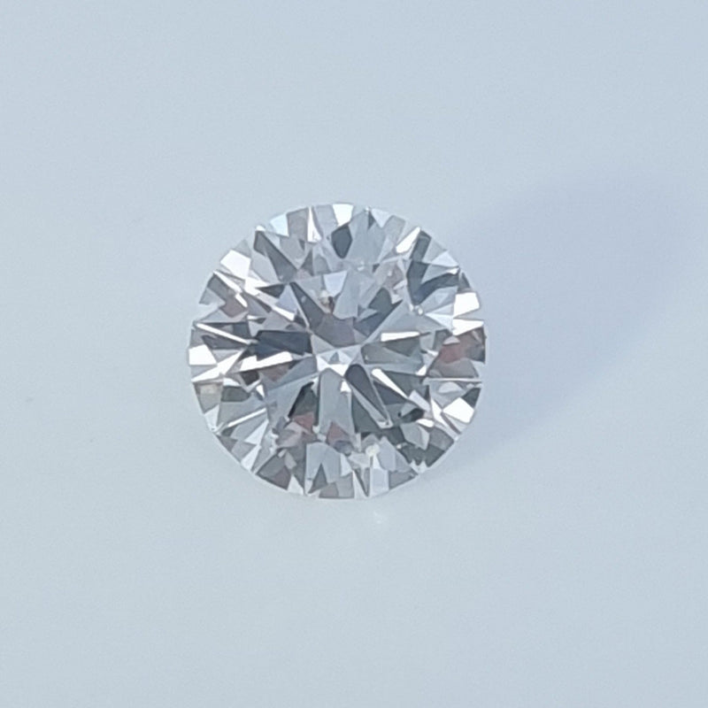Diamante Cultivado Eco-Friendly Corte Redondo Ct 0.66 - F - VS2 - ID - Certificado IGI