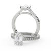 Montura Para Anillo de Compromiso Pavé "Supreme" en Platino