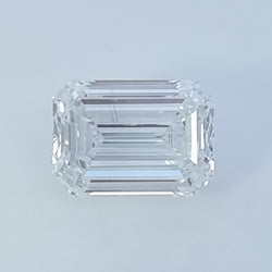 Diamante de Laboratorio Cultivado Corte Esmeralda 1.50qt - D - SI2 - Certificado IGI