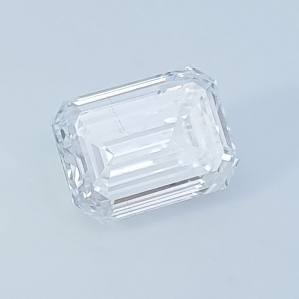 Diamante de Laboratorio Cultivado Corte Esmeralda 1.50qt - D - SI2 - Certificado IGI