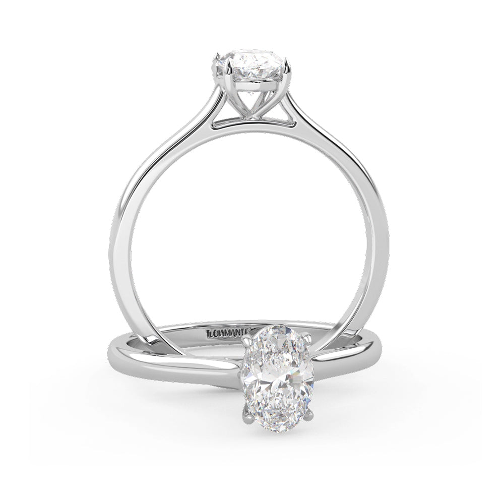 Montura Para Anillo de Compromiso Solitario