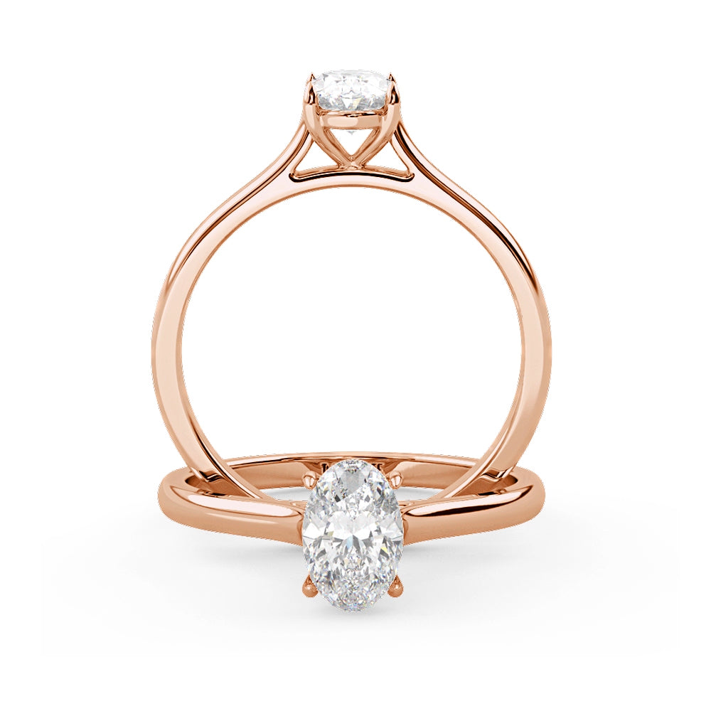 Montura Para Anillo de Compromiso Solitario