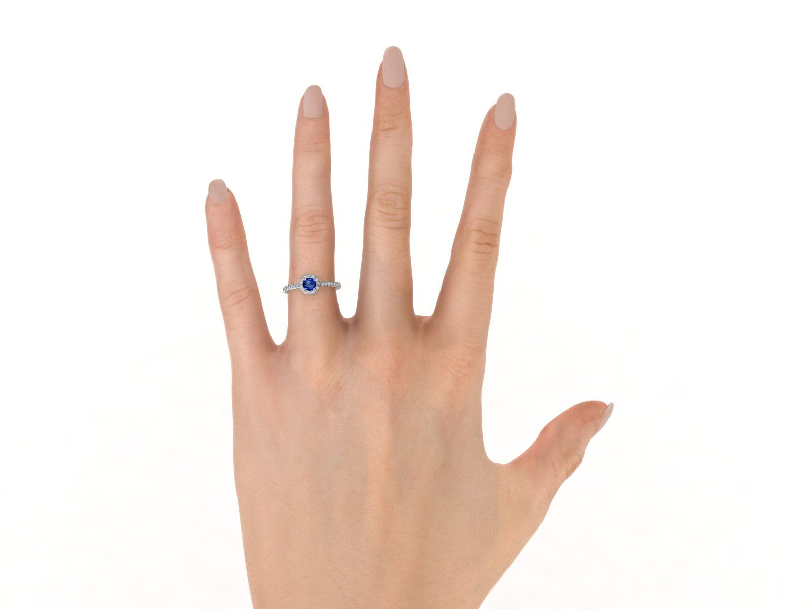 55Carat Anillo De Perlas De Plata De Ley Con Piedra De 7 Quilates Para Hombre, Tamaño