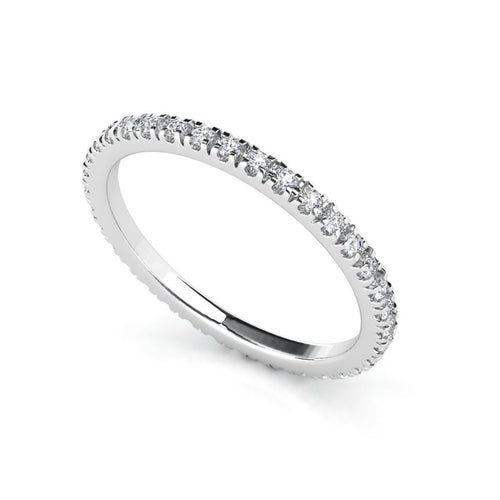 Churumbela de Mujer &quot;Casiopea&quot; en Oro Blanco de 14K