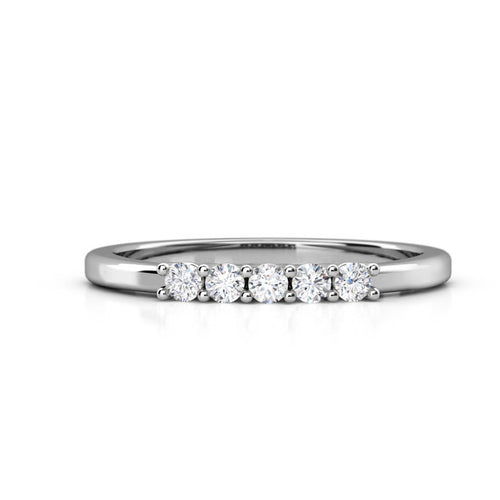 Churumbela de Mujer &quot;Atenea&quot; en Oro Blanco de 18k