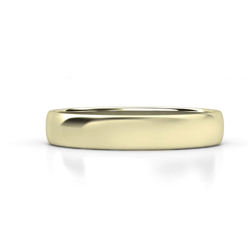 Argolla de Hombre &quot;Atlas&quot; en Oro Amarillo de 14K