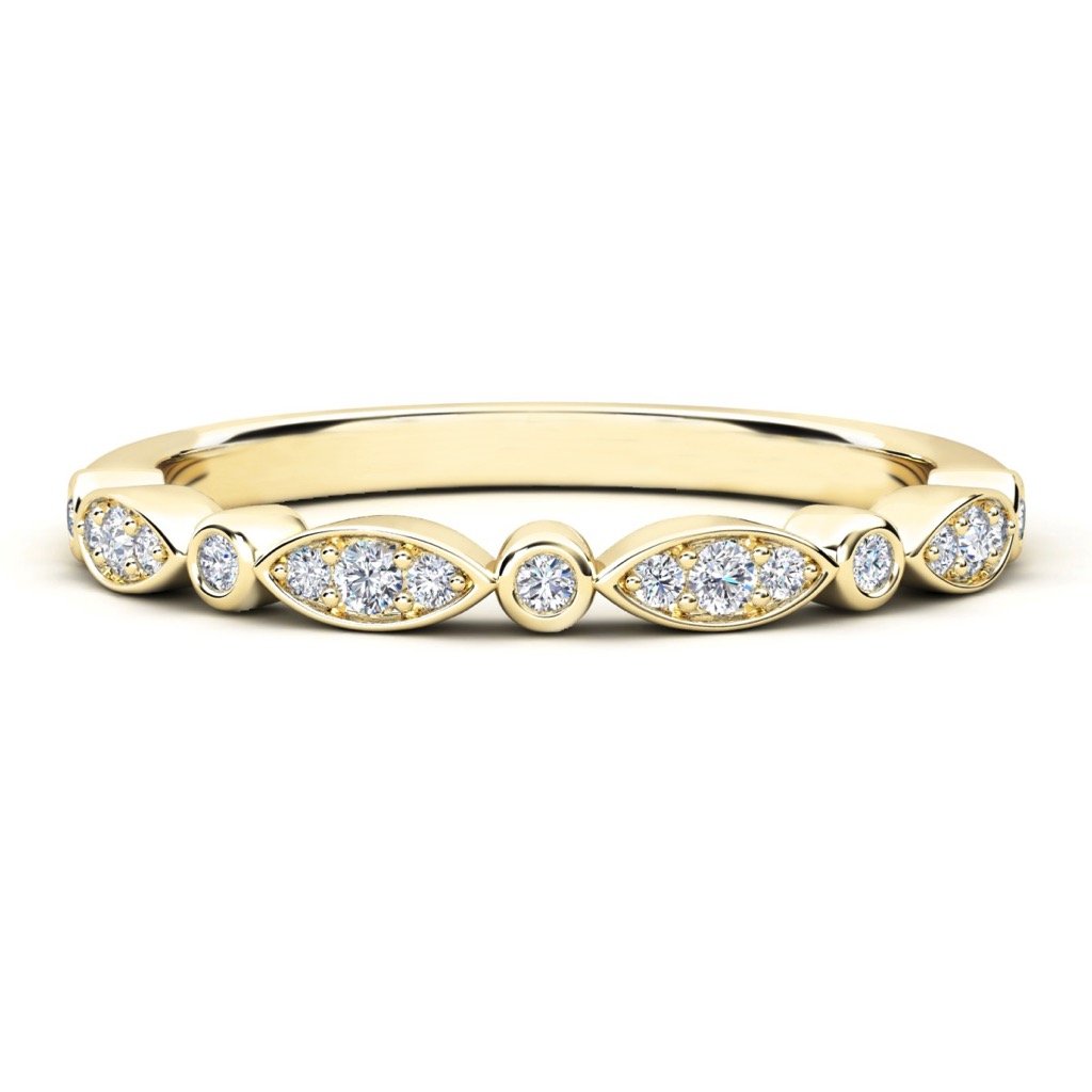 Argolla de Mujer Hera en Oro Amarillo de 14K – Tu Diamante